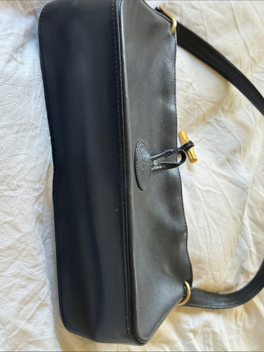 Leather Lomgchamp bag - Picture 5 of 5
